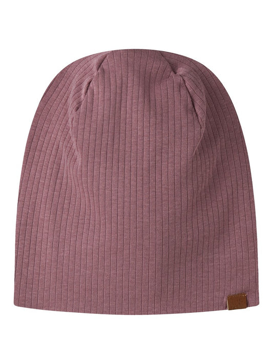 Mössa Mex M Ribbad Enfärgad Rosa