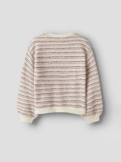 Stickad Tröja Noelle K Ränder Rosa