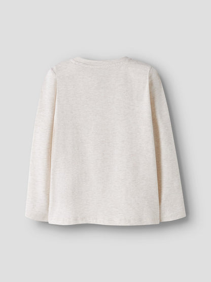 Långärmad Topp Votea Hund Beige