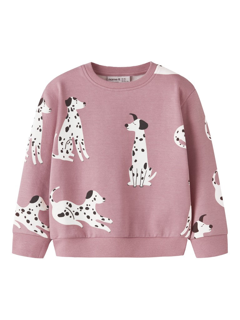 Sweattröja Ndopa Dalmatiner Hundar Rosa