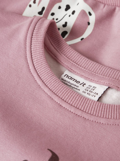 Sweattröja Ndopa Dalmatiner Hundar Rosa