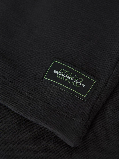 Skjorta Overshirt Enfärgad Niall Svart