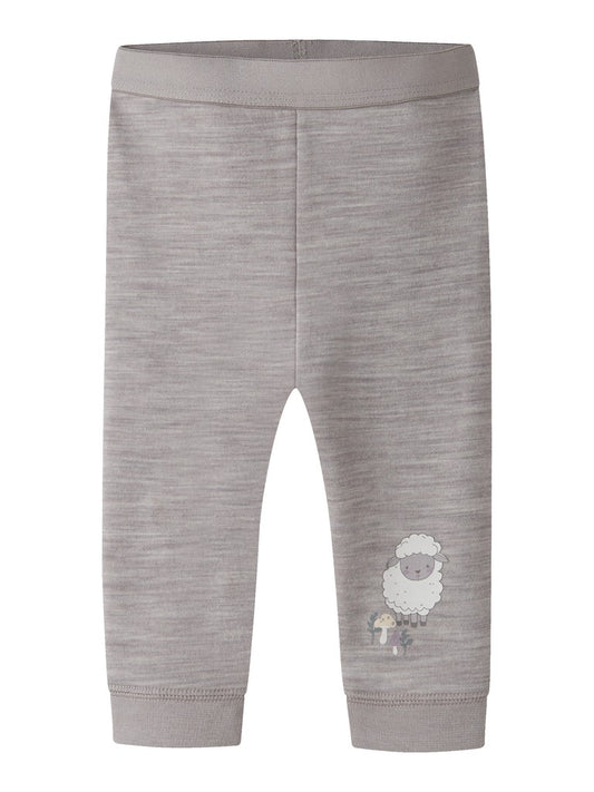 Leggings Merinoull/Bomull Wup Får Beige