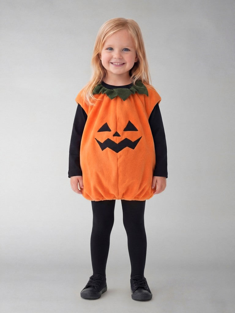 Halloween Dräkt Pumpa Olaja Orange