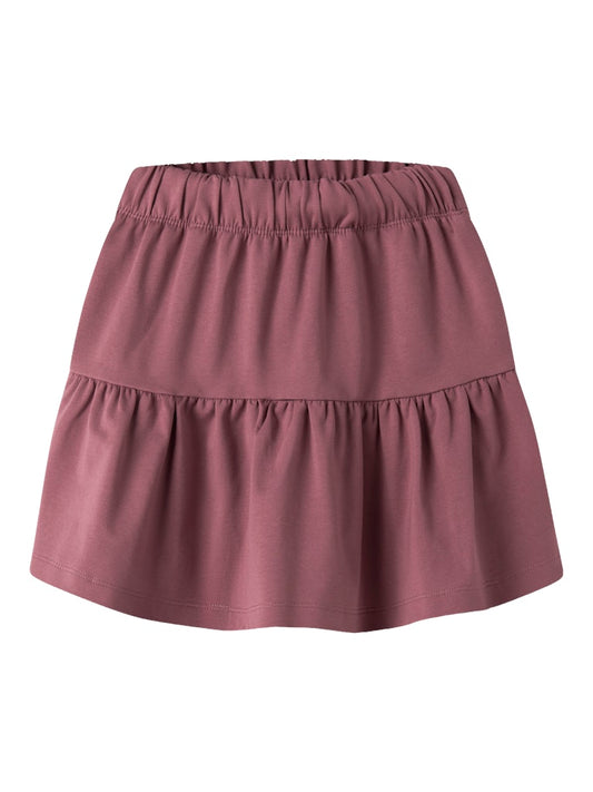 Kjol Norinni Enfärgad Rosa