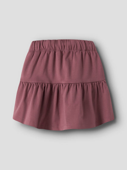 Kjol Norinni Enfärgad Rosa