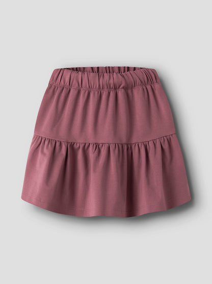 Kjol Norinni Enfärgad Rosa