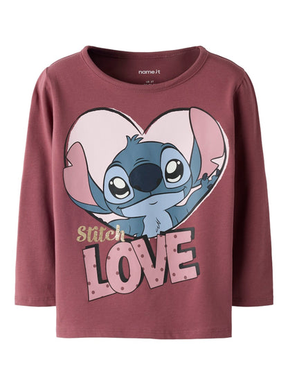 Topp Stitch Långärmad Anina Rosa