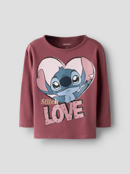 Topp Stitch Långärmad Anina Rosa