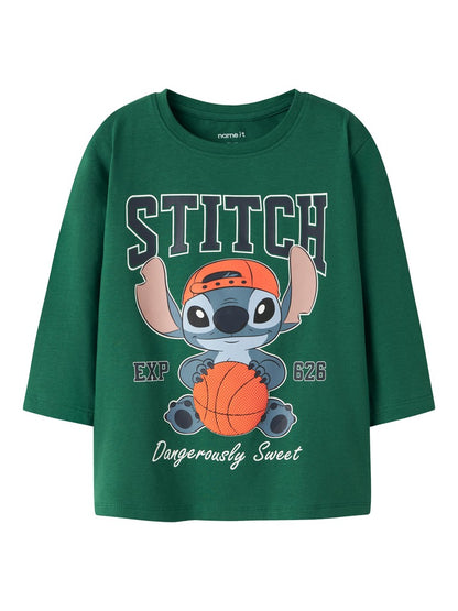 Topp Stitch Långärmad Amdres Grön