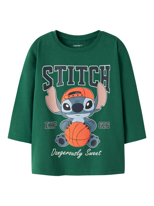 Topp Stitch Långärmad Amdres Grön