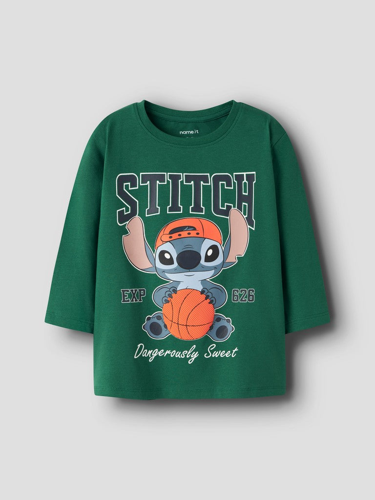 Topp Stitch Långärmad Amdres Grön