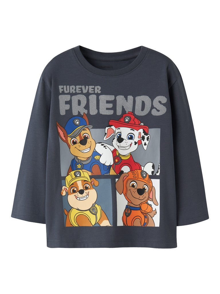 Topp Långärmad Paw Patrol Andreas Blå