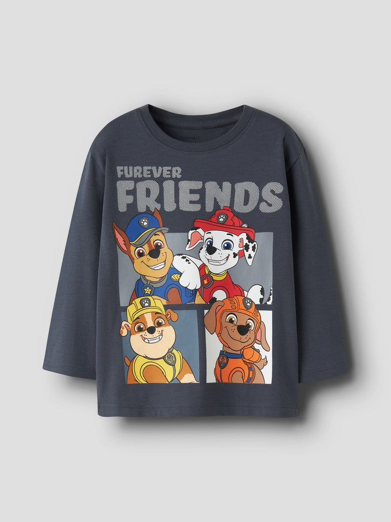 Topp Långärmad Paw Patrol Andreas Blå
