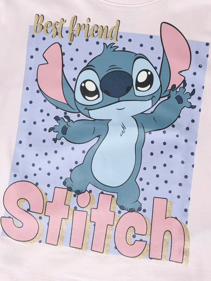 Topp Stitch Kortärmad Adara Rosa