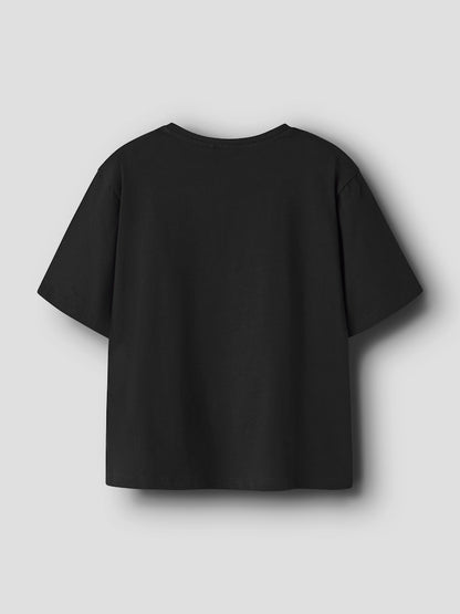 Topp Stitch Kortärmad Adara Svart