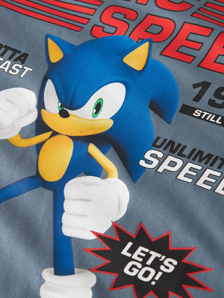 T-shirt Sonic Långärmad Atti Blå