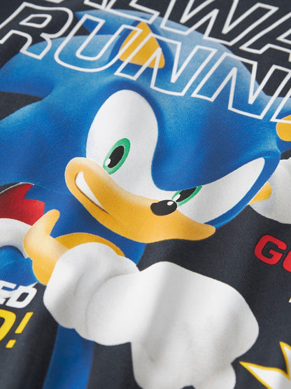 T-shirt Sonic Långärmad Atti Blå