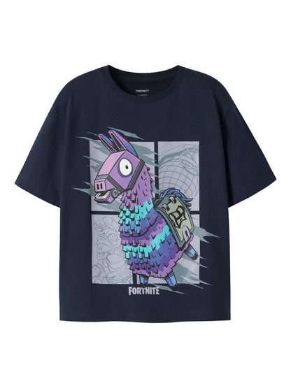 T-shirt Fortnite Amos Blå