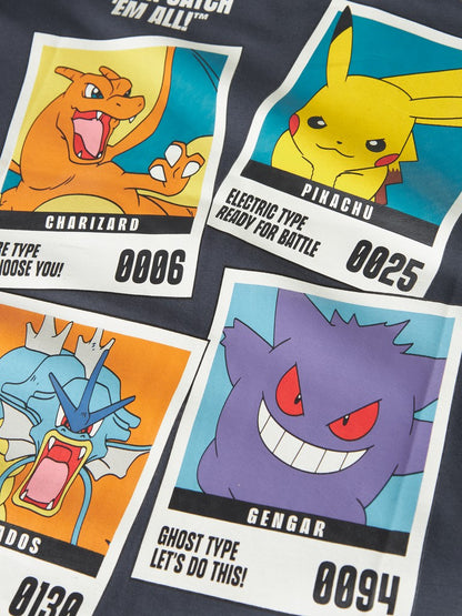 T-shirt Pokémon Kortärmad Sebast Blå