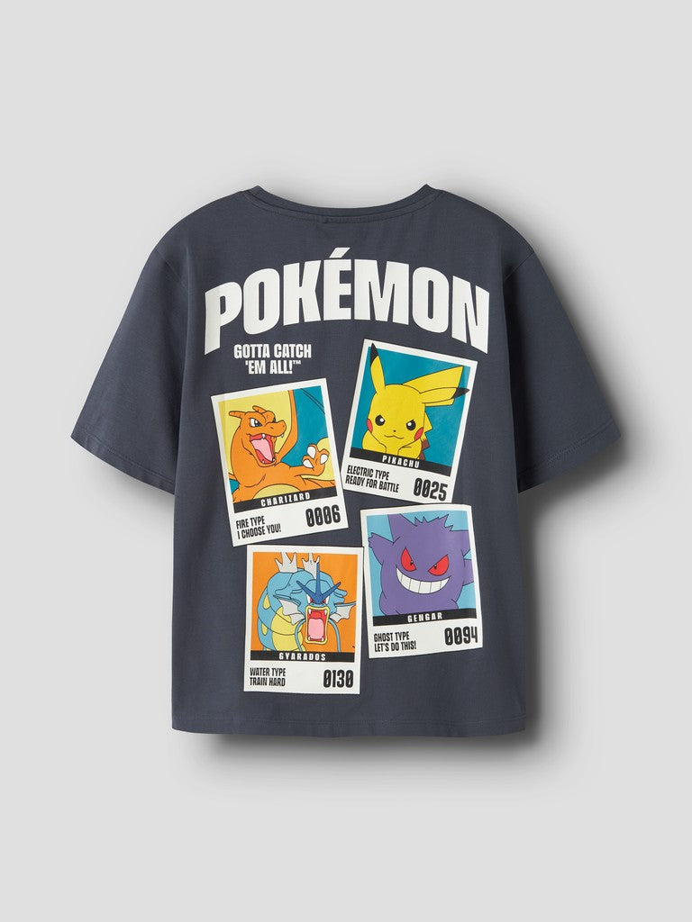 T-shirt Pokémon Kortärmad Sebast Blå