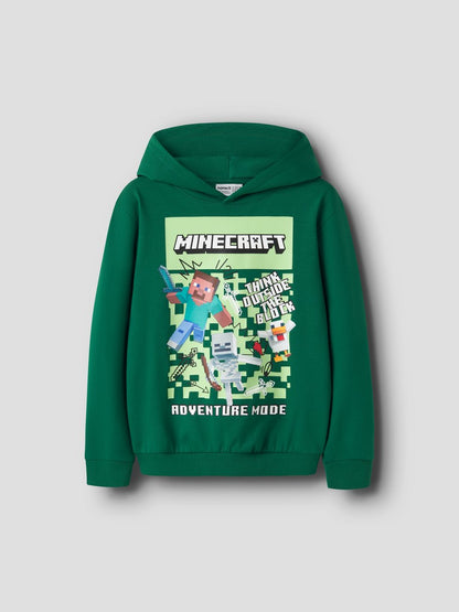 Hoodie Minecraft Salva Grön