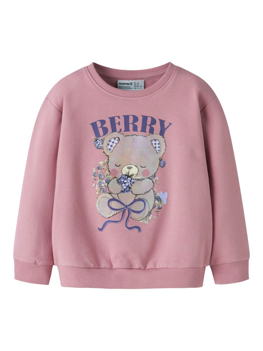 Sweattröja Onala Nalle Rosa