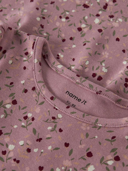 Klänning Oceana M Långärmad Mönstrad Rosa