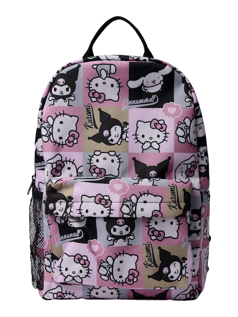 Ryggsäck Hello Kitty Mönstrad Rosa