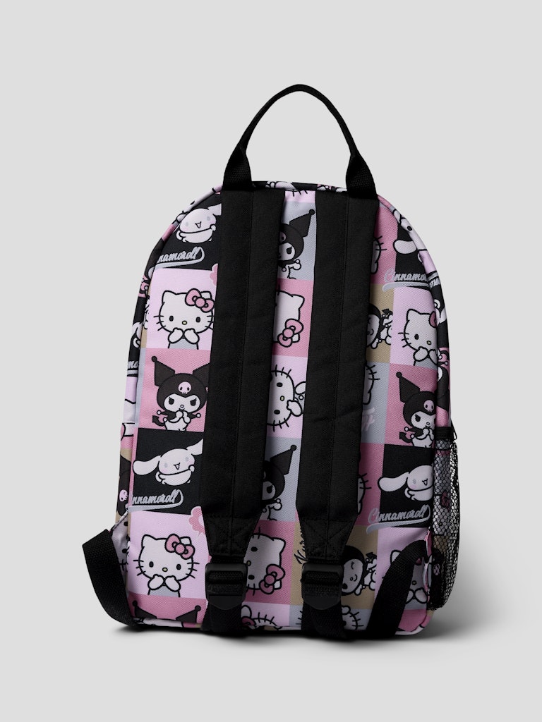 Ryggsäck Hello Kitty Mönstrad Rosa