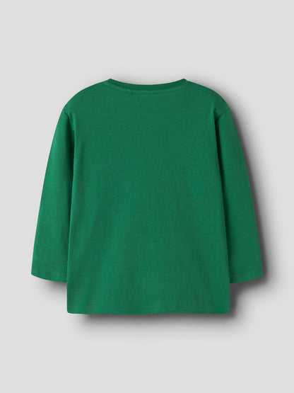 T-shirt Långärmad Grävmaskin Veldo Grön