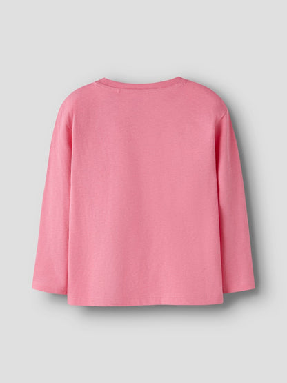 Långärmad Topp Blommor Velda Rosa