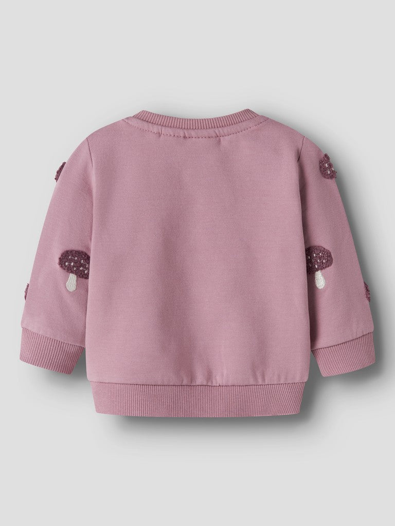 Sweattröja Svampar Oditte Rosa