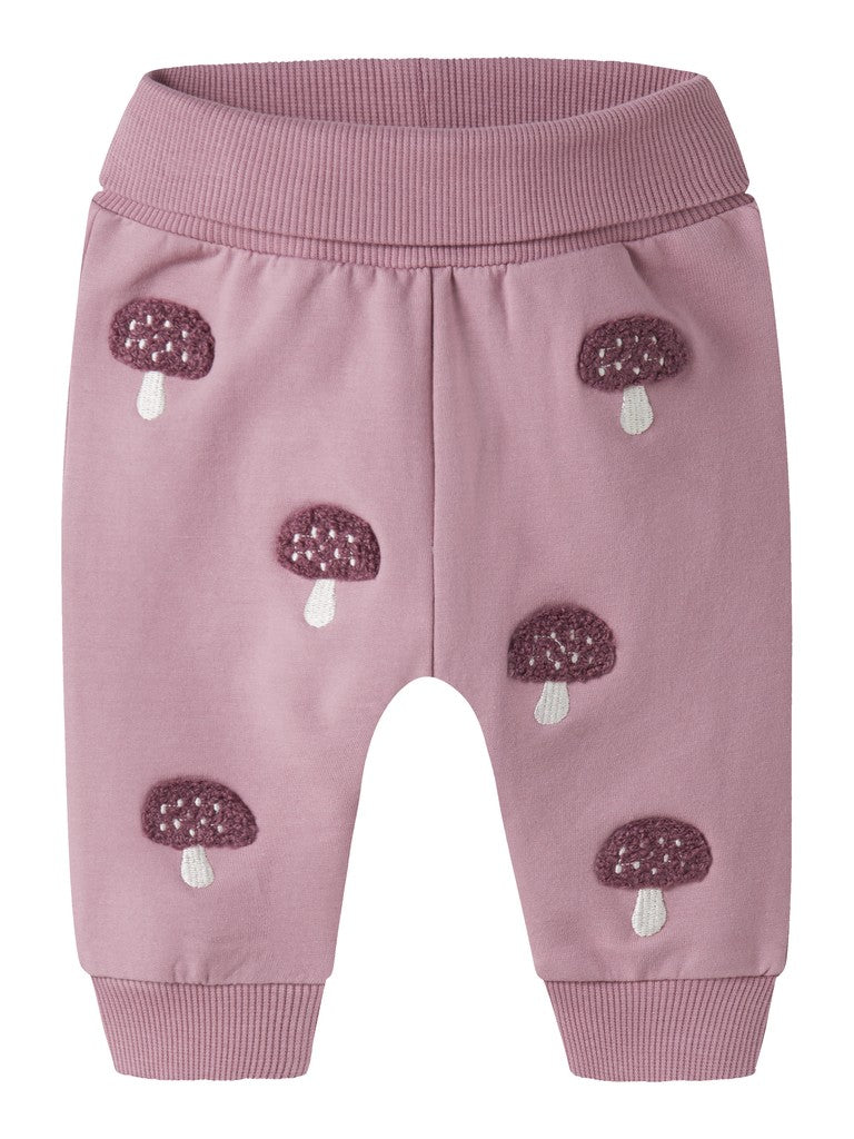 Sweatbyxa Svampar Oditte Rosa