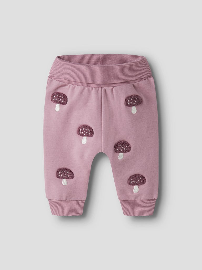 Sweatbyxa Svampar Oditte Rosa