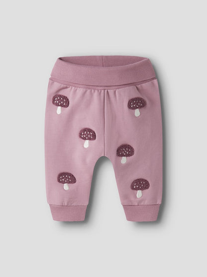 Sweatbyxa Svampar Oditte Rosa