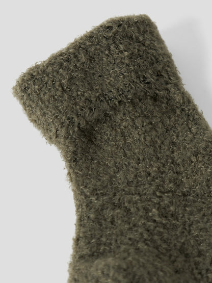 Strumpor Ollo Fluffiga Grön