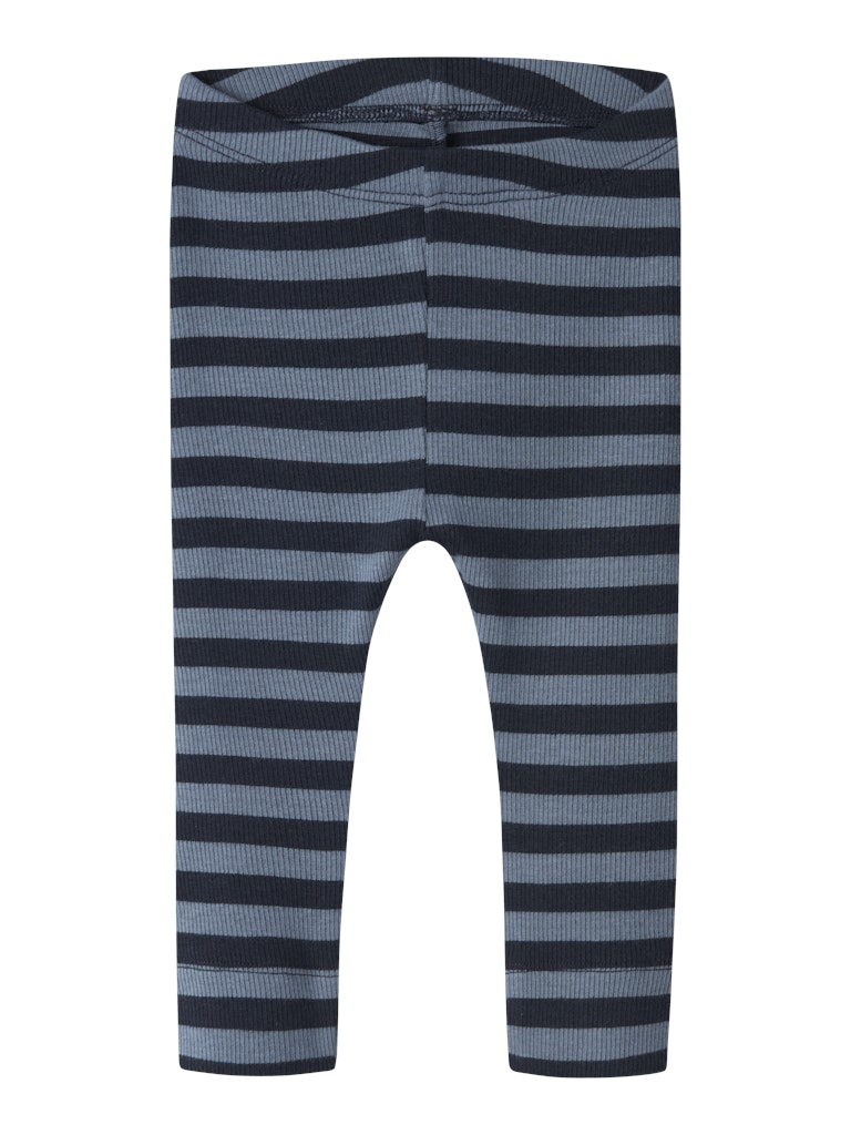 Byxa/Legging Banio Ribbad Randig Marin/ Blå
