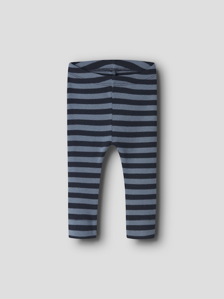 Byxa/Legging Banio Ribbad Randig Marin/ Blå