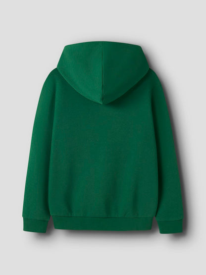 Hoodie Brody Enfärgad Grön