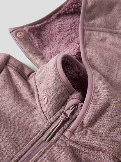 Softshell Jacka Vattentät Mada K Teddyfoder  Rosa