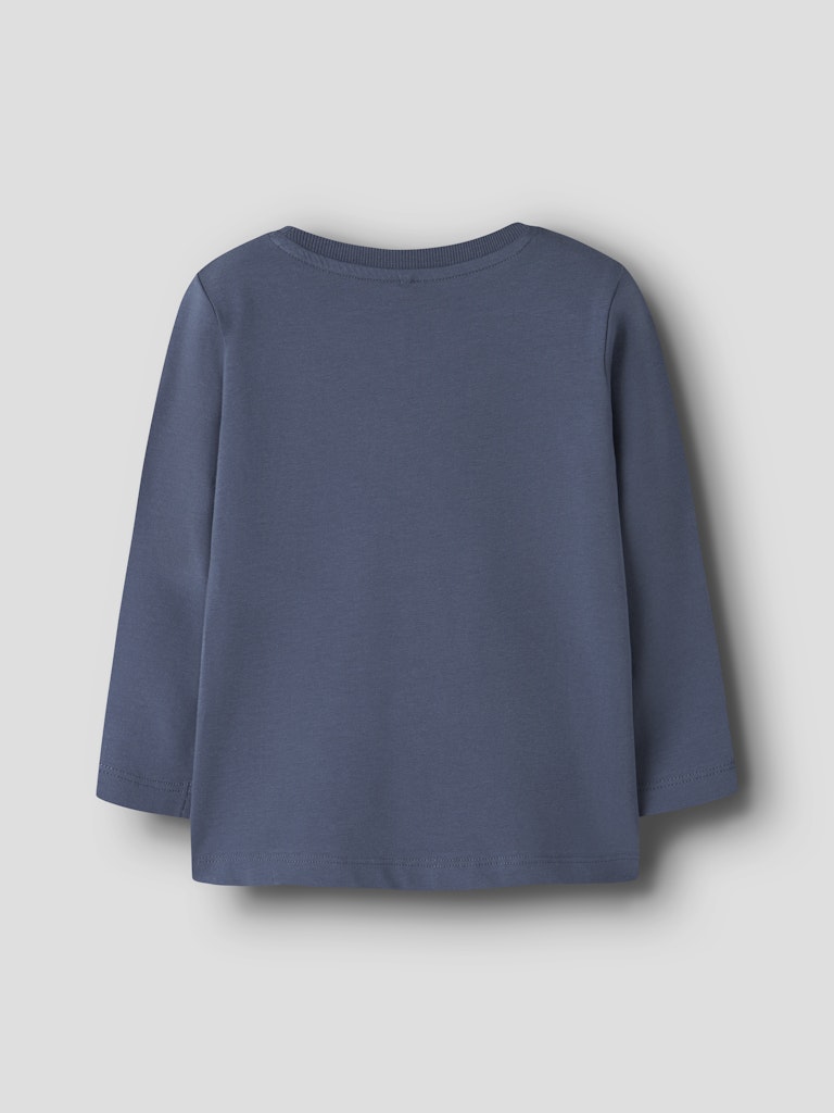 T-shirt Långärmad Grävmaskin Karke Blå