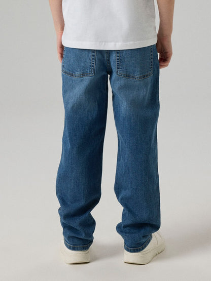 Jeans Lös Passform Ryan Medium Blå Denim