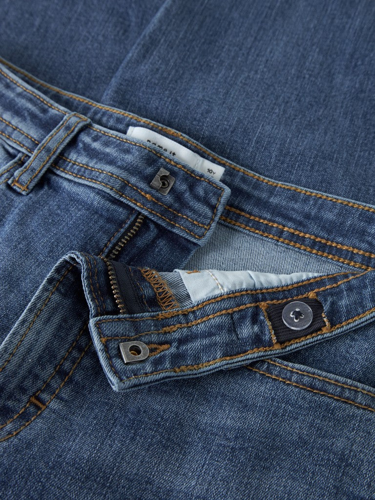 Jeans Lös Passform Ryan Medium Blå Denim