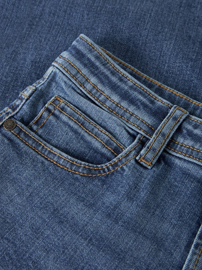 Jeans Lös Passform Ryan Medium Blå Denim