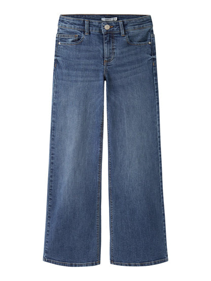 Jeans Extra Vida Ben Polly Enfärgade Medium Blå Denim