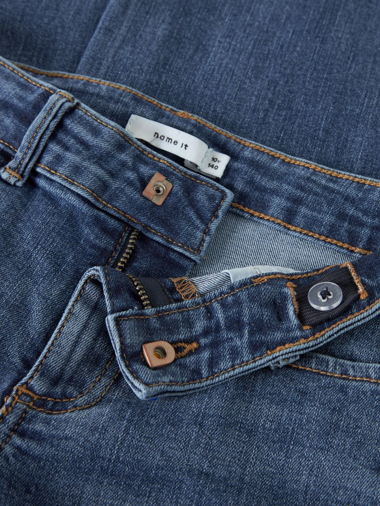 Jeans Extra Vida Ben Polly Enfärgade Medium Blå Denim