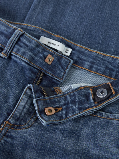 Jeans Extra Vida Ben Polly Enfärgade Medium Blå Denim