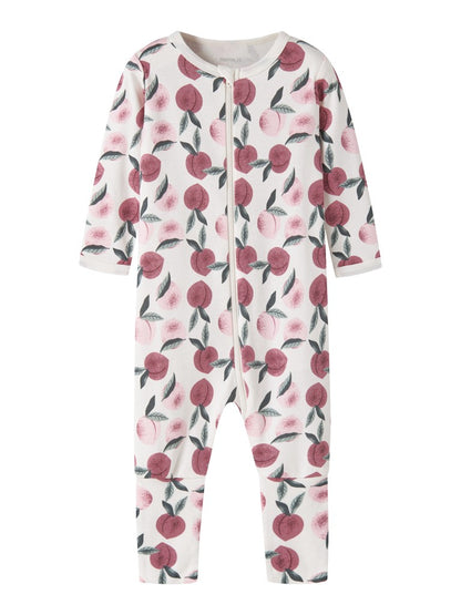 Pyjamas Frukter Dragkedja Vit