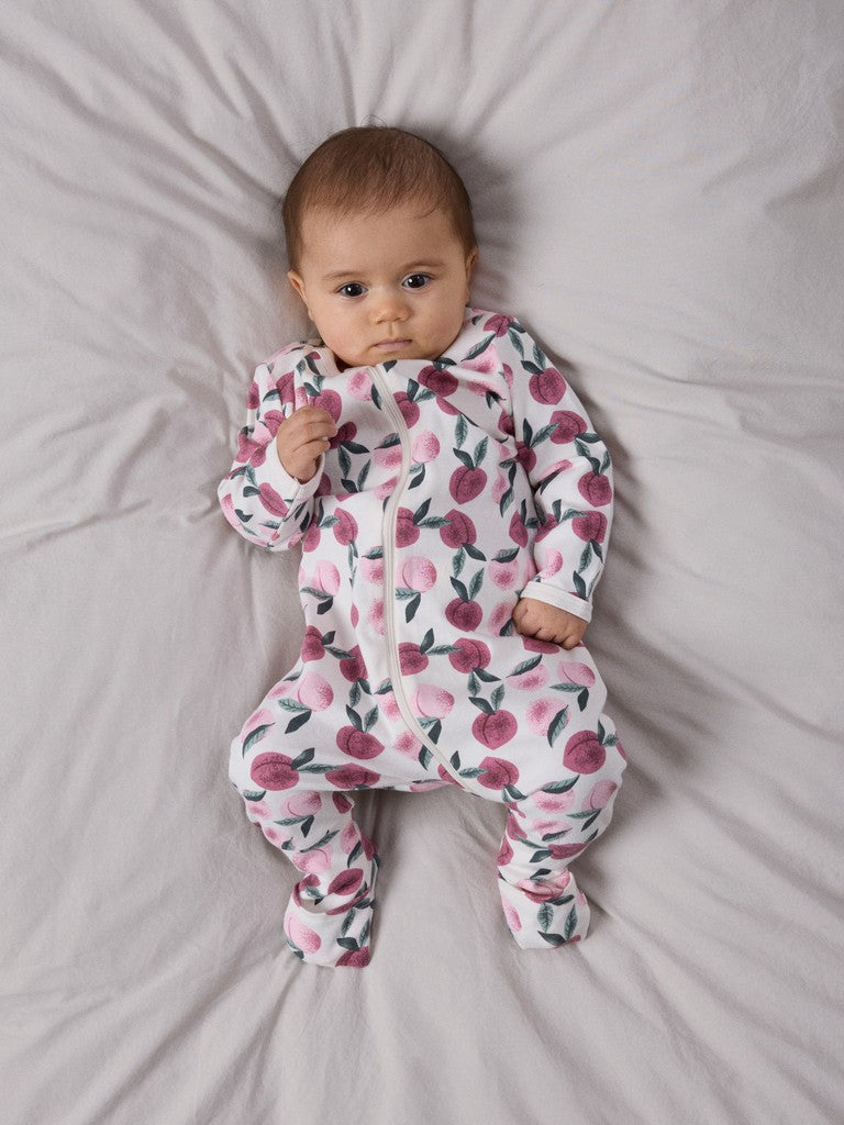 Pyjamas Frukter Dragkedja Vit